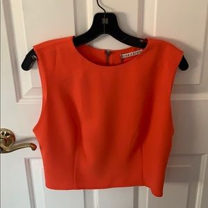 Orange Alice + Olivia top
